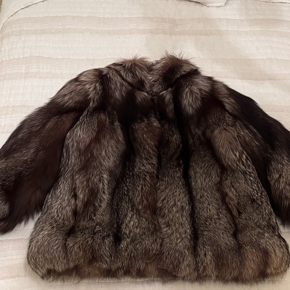 Saga Furs Jackets & Blazers - Saga Furs Brown Fur Jacket